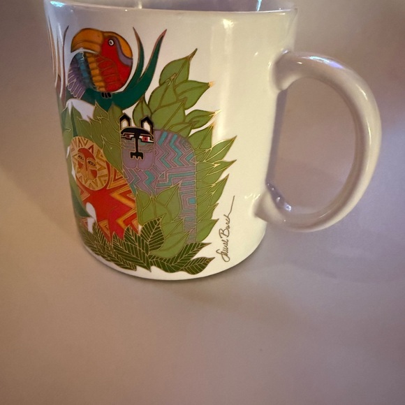 Vintage Laurel Burch Jungle Animal Mug - Picture 9 of 9